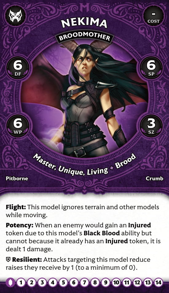 Nekima, Broodmother